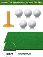 Golf Practice Net, 10x7ft Golf Hitting Aids Nets for Backyard Driving Chipping, Home Golf Swing Training