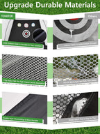 Golf Practice Net, 10x7ft Golf Hitting Aids Nets for Backyard Driving Chipping, Home Golf Swing Training